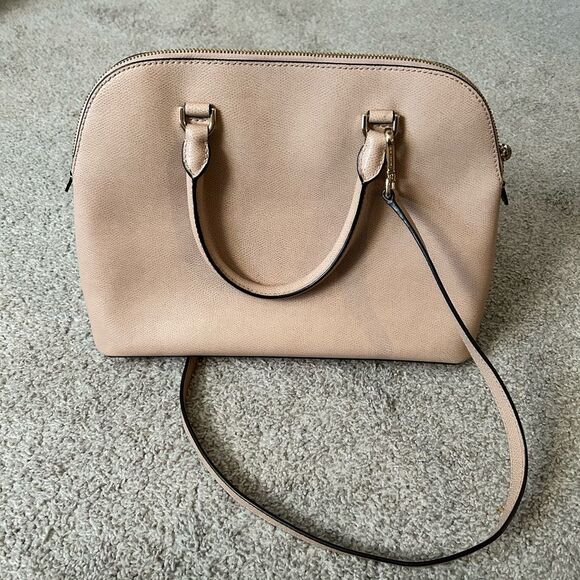 Michael‎ Kors Cindy Dome Satchel BLUSH PURSE Leather - Picture 7 of 16